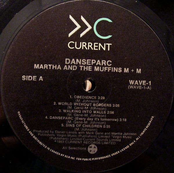 Martha And The Muffins / M + M - Danseparc - 1983