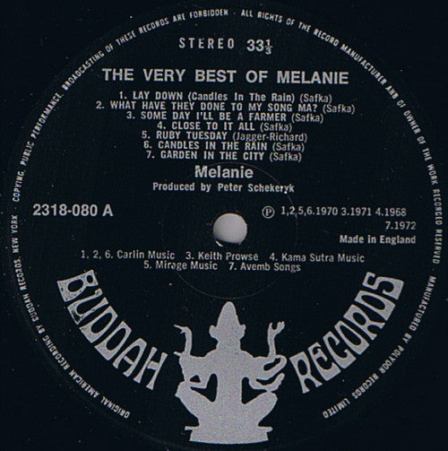 Melanie - The Very Best Of Melanie - 1973