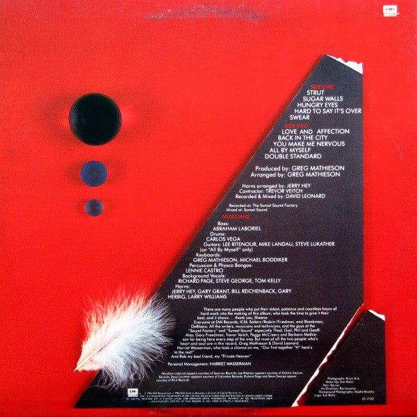 Sheena Easton - A Private Heaven - 1984