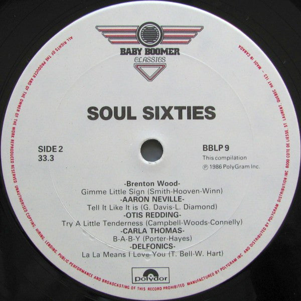 Various - Soul Sixties