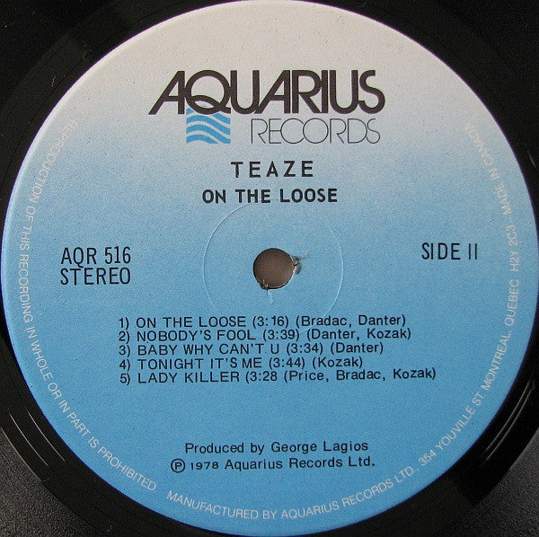 Teaze - On The Loose