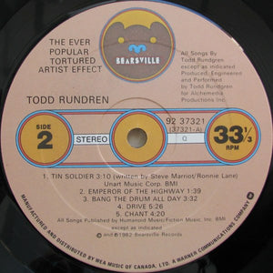 Todd Rundgren - The Ever Popular Tortured Artist Effect - 1982