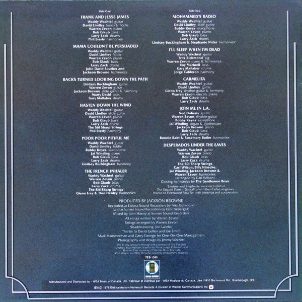 Warren Zevon - Warren Zevon