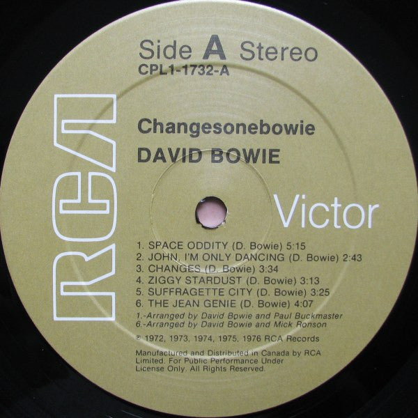 David Bowie - ChangesOneBowie - 1976