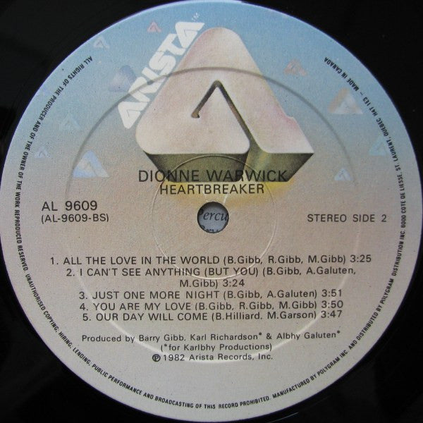 Dionne Warwick - Heartbreaker - 1982
