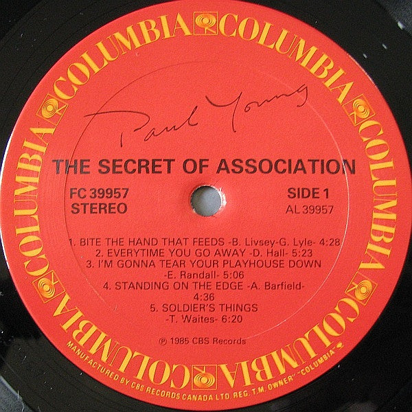 Paul Young - The Secret Of Association