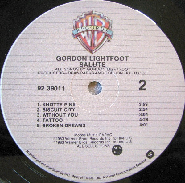 Gordon Lightfoot - Salute