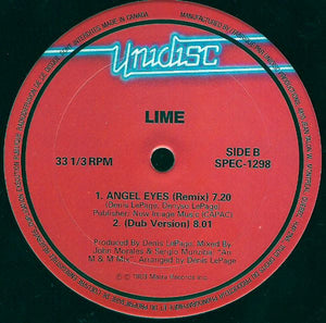 Michael Zager Band, The / Lime - Let's All Chant (87' Remix) / Angel Eyes - 1987