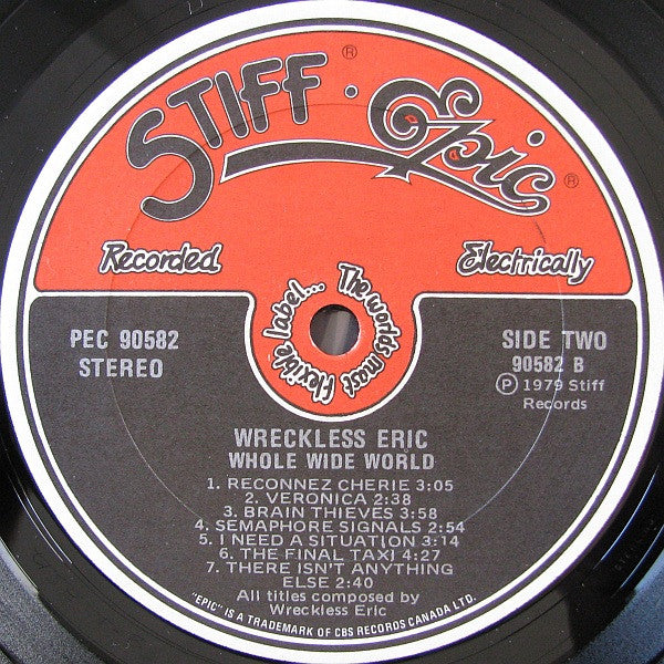 Wreckless Eric - The Whole Wide World