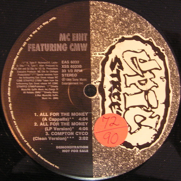 MC Eiht Featuring CMW - All For The Money - 1994