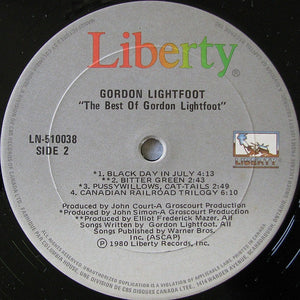 Gordon Lightfoot - The Best Of Gordon Lightfoot - 1980
