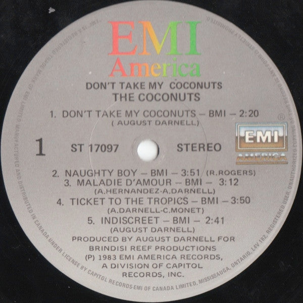 The Coconuts - Don't Take My Coconuts