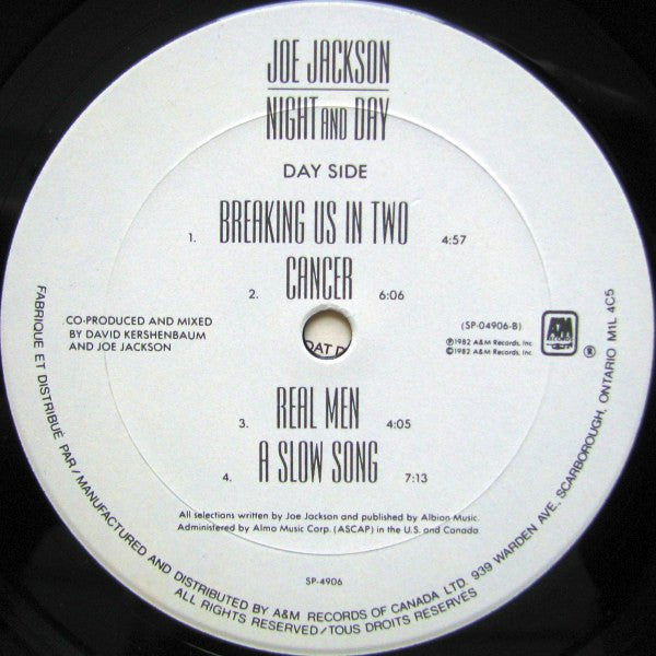 Joe Jackson - Night And Day - 1982