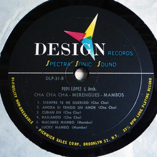 Pupi Lopez And His Orchestra - Cha Cha Cha Merengues And Mambos - 1957