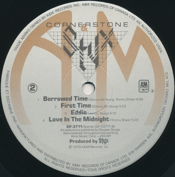 Styx - Cornerstone - 1979
