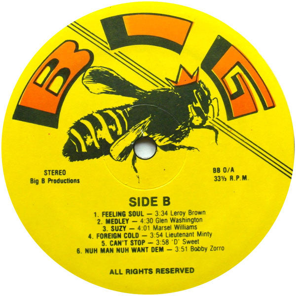Various - Big B Sting - New Vogue Reggae Vol.1 - 1992
