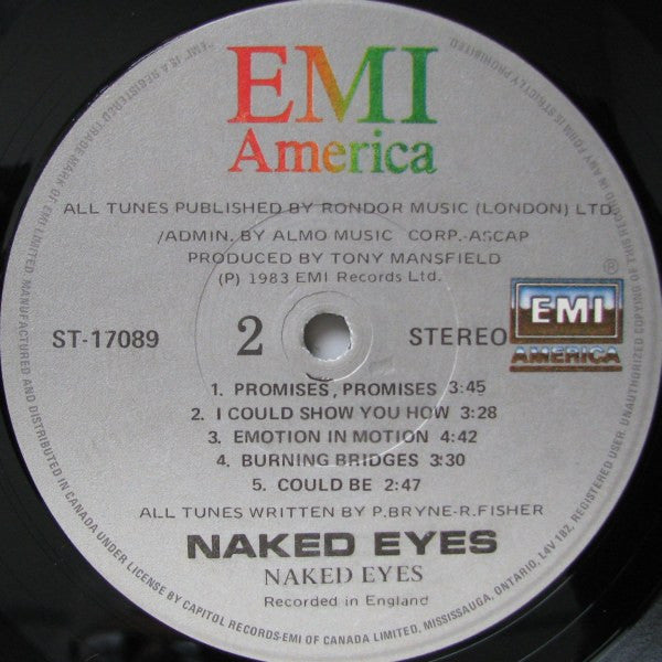 Naked Eyes - Naked Eyes