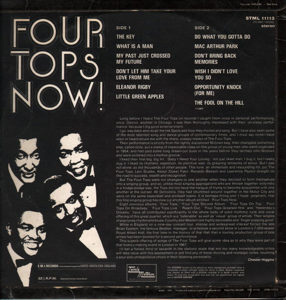 Four Tops - Four Tops Now!