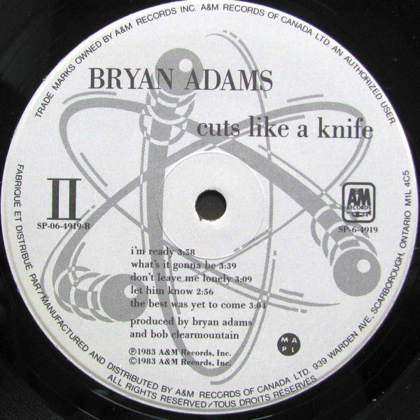 Bryan Adams - Cuts Like A Knife