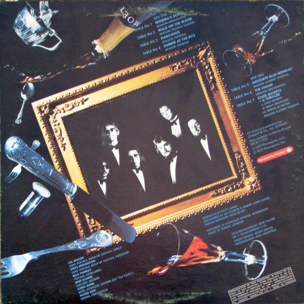 City Boy - Dinner At The Ritz - 1977