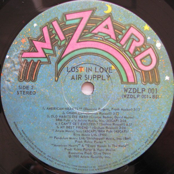 Air Supply - Lost In Love - 1980