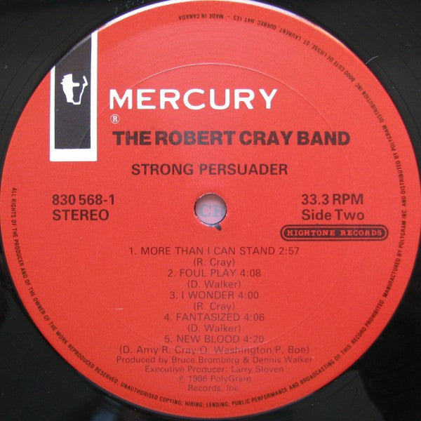 Robert Cray - Strong Persuader - 1986