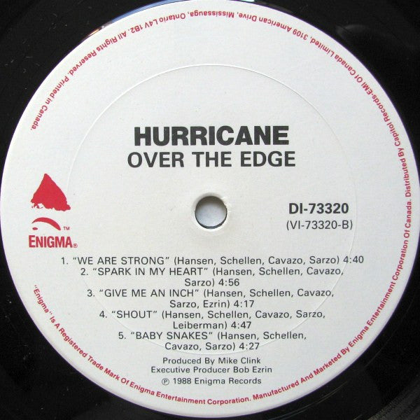 Hurricane - Over The Edge - 1988