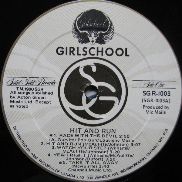 Girlschool - Hit And Run