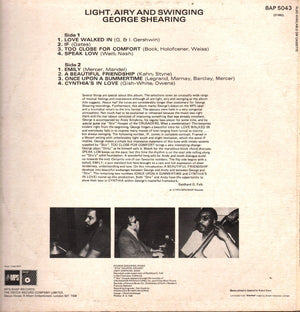 George Shearing - Light - Airy & Swinging