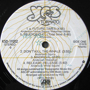 Yes - Tormato - 1978