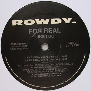 For Real - Like I Do - 1996