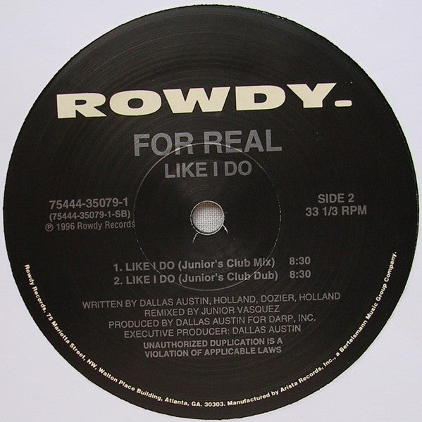 For Real - Like I Do - 1996