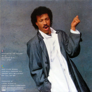 Lionel Richie - Dancing On The Ceiling Vinyl Record