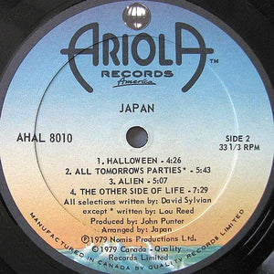 Japan - Quiet Life - 1979
