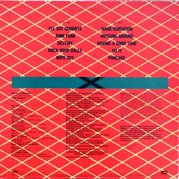 Herman Rarebell - Herman Ze German & Friends - 1986