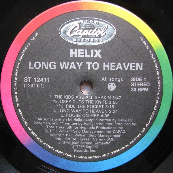 Helix - Long Way To Heaven - 1985