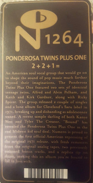 Ponderosa Twins + One - 2+2+1 = Ponderosa Twins Plus One - 2022