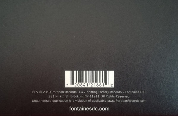 Fontaines D.C. - Dogrel