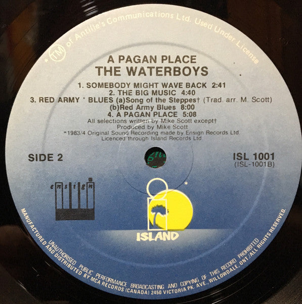 Waterboys, The - A Pagan Place - 1984