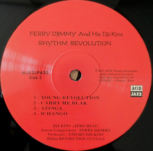 Ferry Djimmy - Rhythm Revolution Vinyl Record