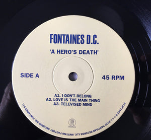 Fontaines D.C. - A Hero's Death - 2020