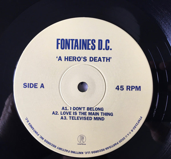 Fontaines D.C. - A Hero's Death - 2020