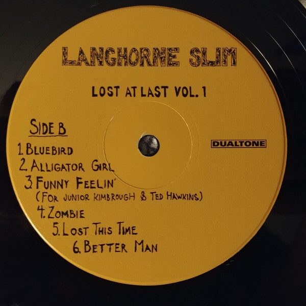 Langhorne Slim - Lost At Last Vol. 1 - 2017