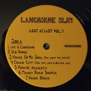 Langhorne Slim - Lost At Last Vol. 1 - 2017