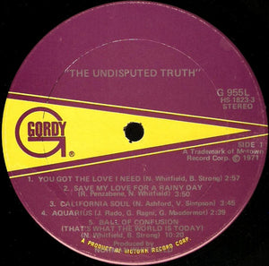 The Undisputed Truth - The Undisputed Truth