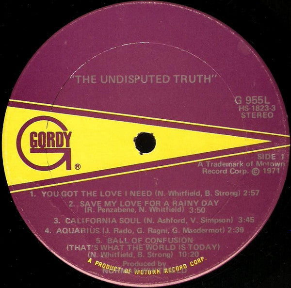 The Undisputed Truth - The Undisputed Truth