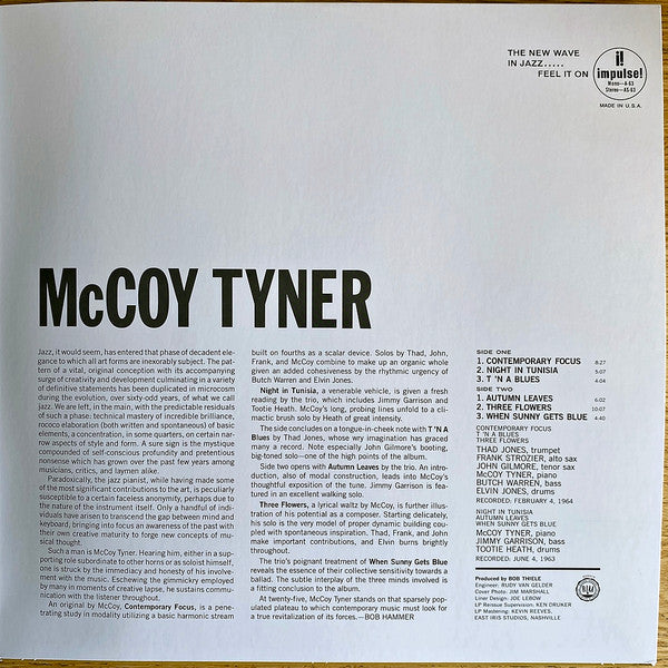 McCoy Tyner - Today And Tomorrow