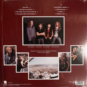 Metallica - Master Of Puppets Vinyl Record