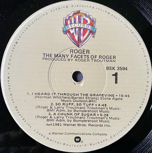 Roger Troutman - The Many Facets Of Roger