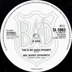 Big Audio Dynamite - E = MC² - 1986